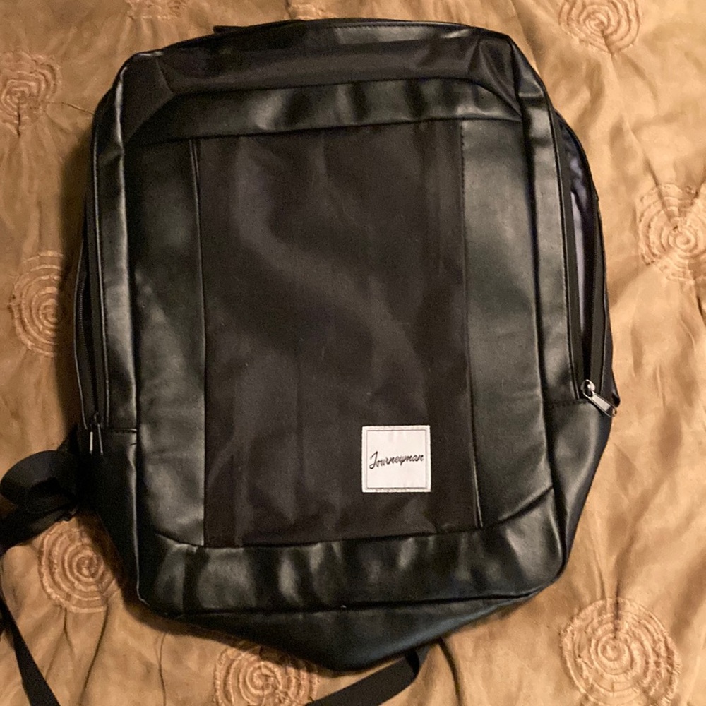 Journey, man, backpack, laptop bag